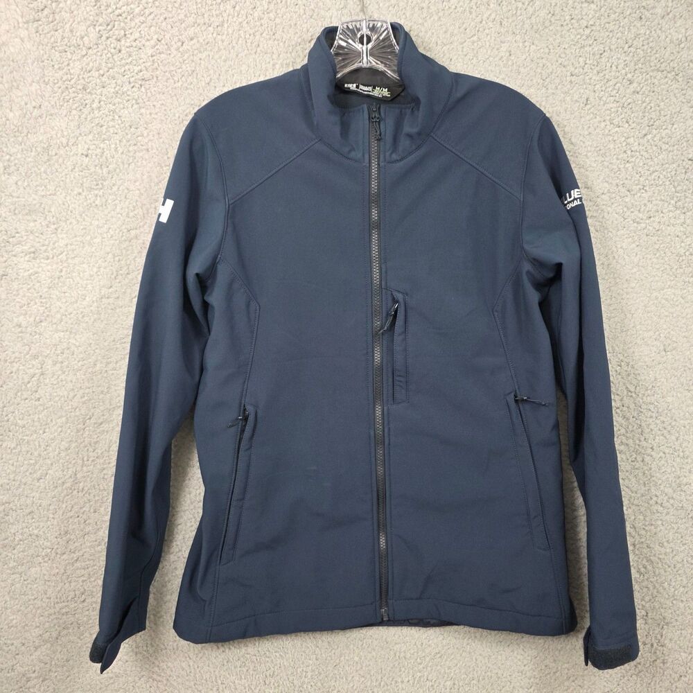 Helly Hansen Women's Size M Paramount Series Softshell Full Zip Blue Jacket